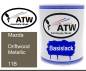 Preview: Mazda, Driftwood Metallic, 11B: 1L Lackdose, von ATW Autoteile West.